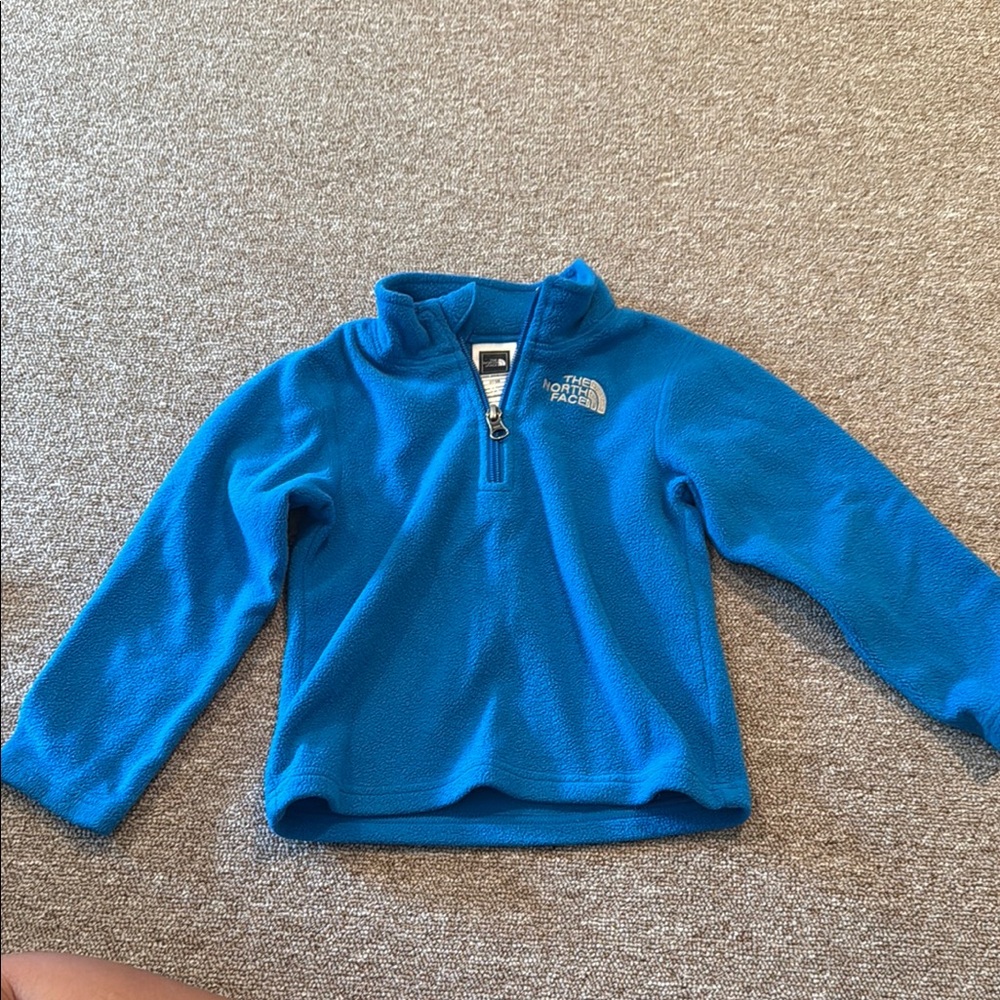 The North Face Blue Quarter-Zip Hoodie
